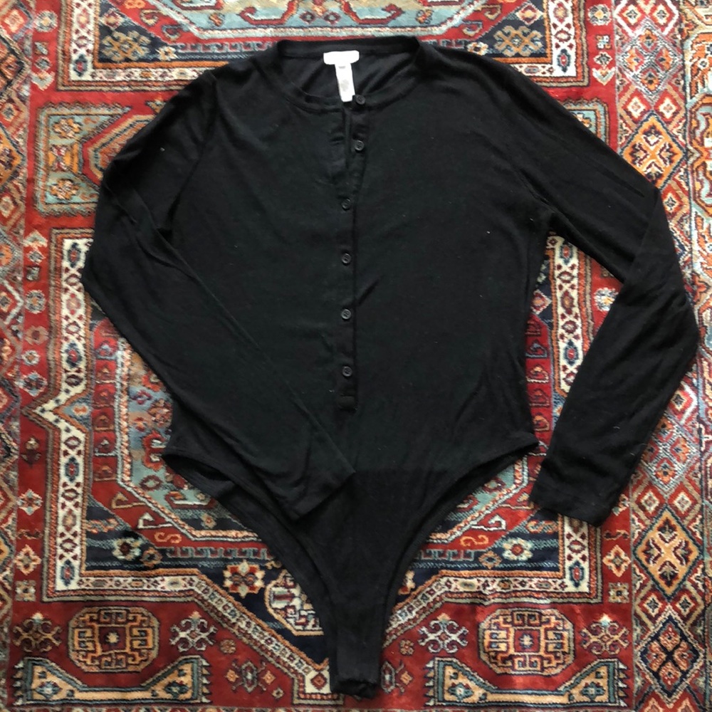 Fleur du mal henley bodysuit